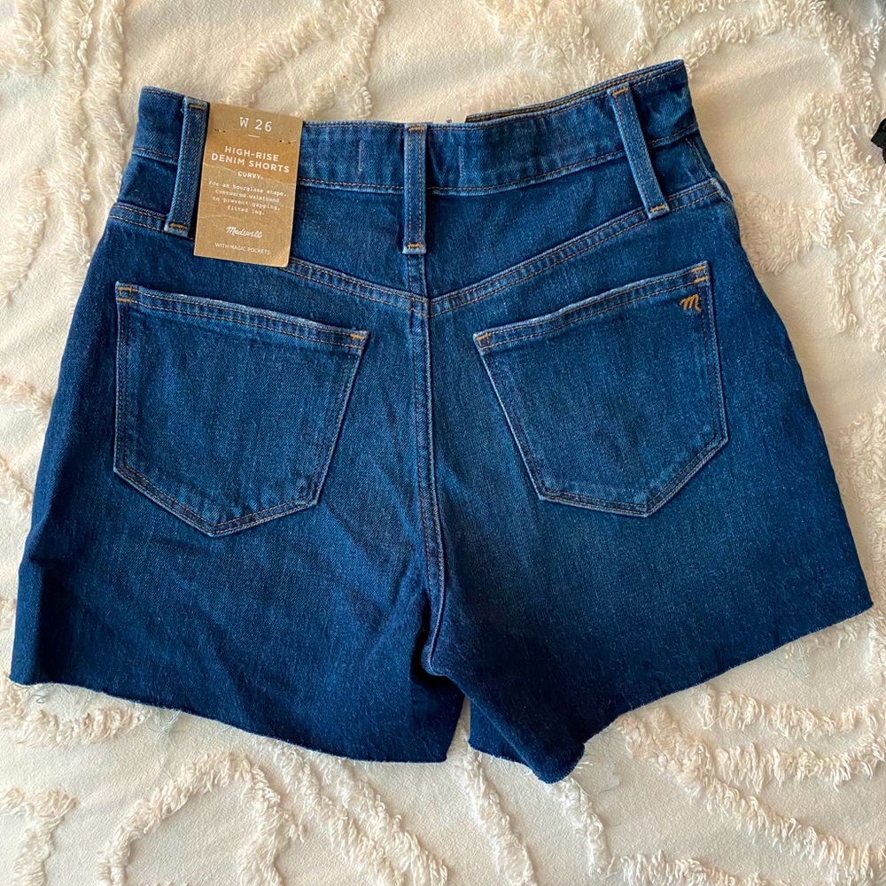 {NWT} Madewell Curvy Shorts